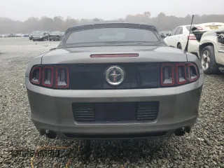 2014 Ford Mustang V6 with VIN 1ZVBP8EM5E5300459, listed as a Copart auction lot 85114284 with 132,059 mi miles and Salvage Title. Bid and sale history available at carsss.com. Image 6.