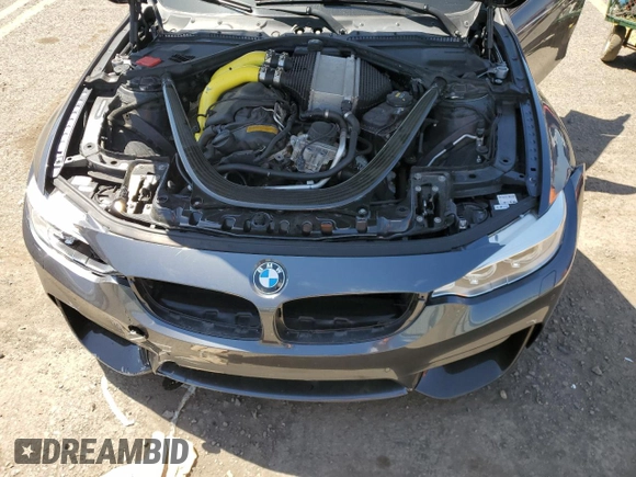 2015 BMW M3 with VIN WBS3C9C54FP804665, listed as a Copart auction lot 50595684 with 92,272 mi miles. Bid and sale history available at carsss.com. Image 11.