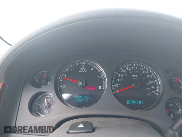 2008 Chevrolet Tahoe 2LT with VIN 1GNFC13048R147309, listed as a IAAI auction lot 42232493 with 87,027 mi miles and . Bid and sale history available at DreamBid. Image 7.