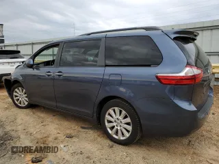 2015 Toyota Sienna Ltd with VIN 5TDDK3DC1FS118792, listed as a Copart auction lot 53094225 with 119,132 mi miles and Salvage Title. Bid and sale history available at carsss.com. Image 2.