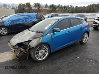 2012 Ford Focus Titanium with VIN 1FAHP3N22CL139808, listed as a Copart auction lot 51847665 with Not Provided miles and Salvage Title. Bid and sale history available at carsss.com. Image 1.