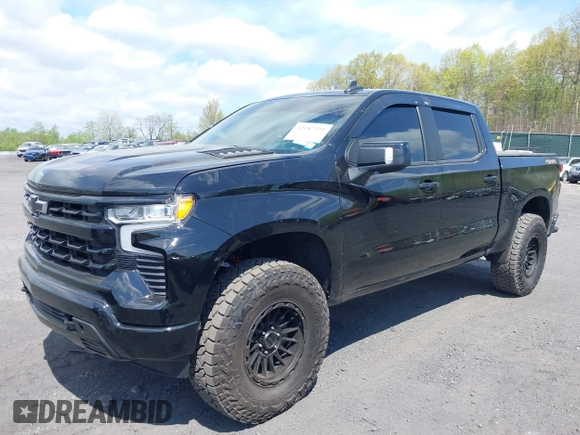 2023 Chevrolet Silverado 1500 RST with VIN 1GCUDEEL0PZ196324, listed as a IAAI auction lot 42187329 with 28,618 mi miles and . Bid and sale history available at DreamBid. Image 18.