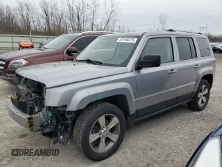 2016 Jeep Patriot High Altitude Edition with VIN 1C4NJRFB5GD776062, listed as a Copart auction lot 50160315 with 89,596 mi miles and Salvage Title. Bid and sale history available at carsss.com. Image 1.
