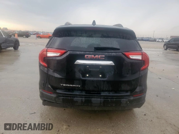 2022 GMC Terrain SLE z VIN 3GKALMEVXNL110818, wystawiony jako Copart lot #53901735 z przebiegiem 48 984 mil mil oraz Szkoda całkowita • Salvage title. Historia ofert i sprzedaży dostępna na DreamBid. Obrazek 6.