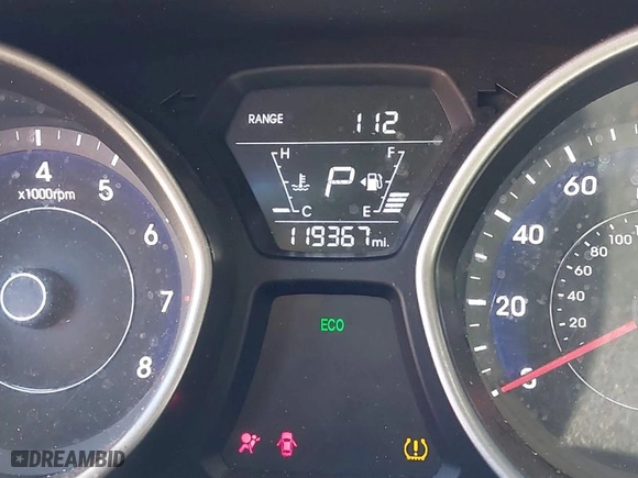 2016 Hyundai Elantra SE with VIN 5NPDH4AE4GH756150, listed as a IAAI auction lot 41600344 with 119,367 mi miles. Bid and sale history available at carsss.com. Image 16.