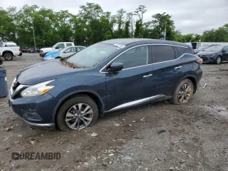 2017 Nissan Murano S z VIN 5N1AZ2MH7HN174244, wystawiony jako Copart lot #57991965 z przebiegiem 133 398 mil mil oraz Szkoda całkowita • Salvage title. Historia ofert i sprzedaży dostępna na DreamBid. Obrazek 1.