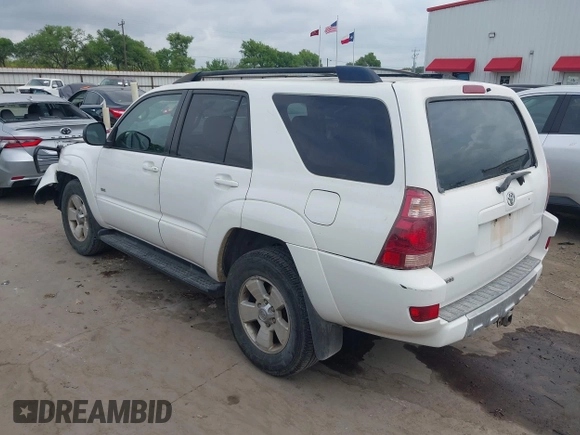2004 Toyota 4Runner SR5 z VIN JTEZU14R148012395, wystawiony jako IAAI lot #41879466 z przebiegiem 257 679 mil mil oraz . Historia ofert i sprzedaży dostępna na DreamBid. Obrazek 3.