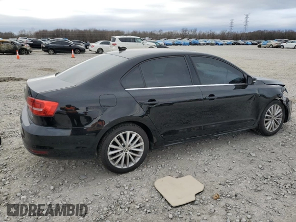 2015 Volkswagen Jetta Sedan 1.8T SE with VIN 3VWD07AJ3FM310549, listed as a Copart auction lot 44537835 with 138,161 mi miles and Salvage Title. Bid and sale history available at carsss.com. Image 3.