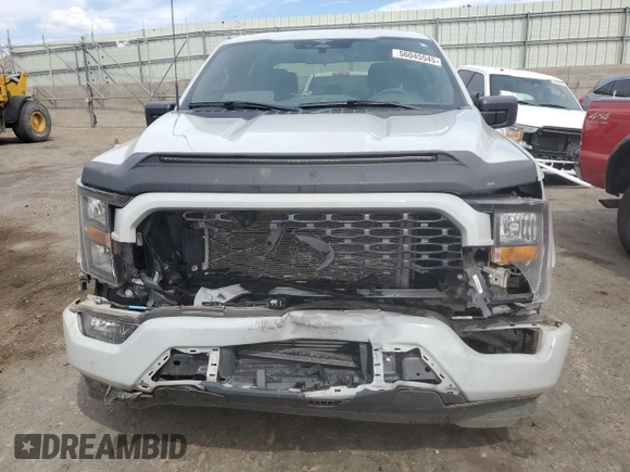 2023 Ford F-150 XL with VIN 1FTEW1CP2PFC13963, listed as a Copart auction lot 56045545 with 26,619 mi miles and Salvage title. Bid and sale history available at DreamBid. Image 5.