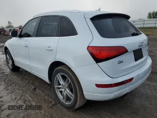 2014 Audi Q5 Premium Plus with VIN WA1LFAFPXEA082191, listed as a Copart auction lot 85557914 with 130,037 mi miles and Salvage Title. Bid and sale history available at carsss.com. Image 2.