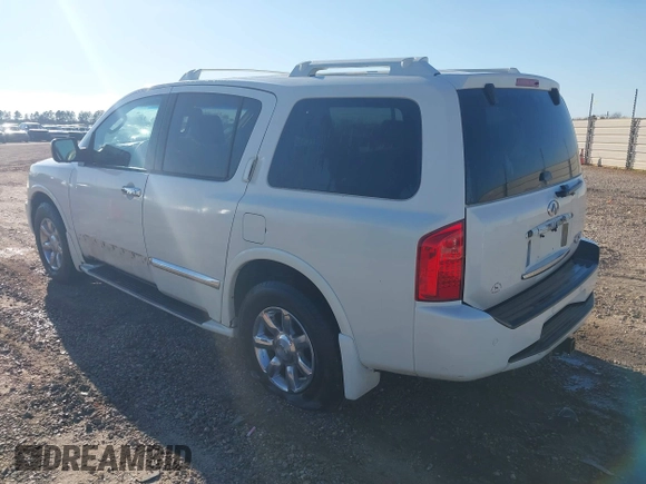 2006 Infiniti QX56 with VIN 5N3AA08C66N801174, listed as a IAAI auction lot 41652098 with 1 mi miles. Bid and sale history available at carsss.com. Image 3.