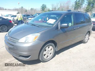 2004 Toyota Sienna CE with VIN 5TDZA23C84S215246, listed as a IAAI auction lot 42141248 with 146,206 mi miles and . Bid and sale history available at DreamBid. Image 2.