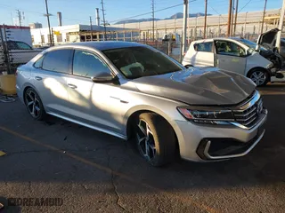 2020 Volkswagen Passat 2.0T R-Line with VIN 1VWMA7A37LC019497, listed as a IAAI auction lot 41336950 with 89,314 mi miles. Bid and sale history available at carsss.com. Image 1.