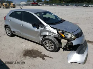 2013 Kia Rio LX with VIN KNADM5A36D6144177, listed as a Copart auction lot 71154644 with 132,815 mi miles and Clean Title. Bid and sale history available at DreamBid. Image 4.