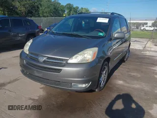 2005 Toyota Sienna XLE with VIN 5TDZA22C45S318568, listed as a IAAI auction lot 42225965 with 183,393 mi miles and . Bid and sale history available at DreamBid. Image 2.
