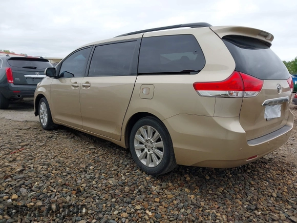 2011 Toyota Sienna XLE AAS with VIN 5TDYK3DC3BS100192, listed as a IAAI auction lot 41874537 with 190,631 mi miles and . Bid and sale history available at DreamBid. Image 3.