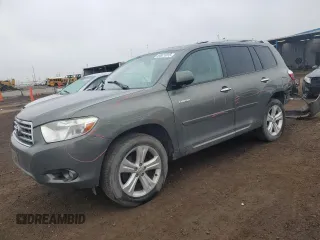 2010 Toyota Highlander Limited with VIN 5TDDK3EH1AS036418, listed as a Copart auction lot 54571015 with 134,409 mi miles and Salvage title. Bid and sale history available at DreamBid. Image 1.
