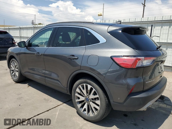 2020 Ford Escape Titanium с VIN 1FMCU9J98LUC51389, выставлен на аукционе Copart как лот 64387595 с пробегом 54 993 миль миль и Чистый • Clean title. История ставок и продаж доступна на DreamBid. Изображение 2.