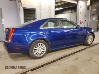 2013 Cadillac CTS Luxury with VIN 1G6DH5E50D0160352, listed as a Copart auction lot 43432565 with 107,237 mi miles and Salvage title. Bid and sale history available at DreamBid. Image 3.