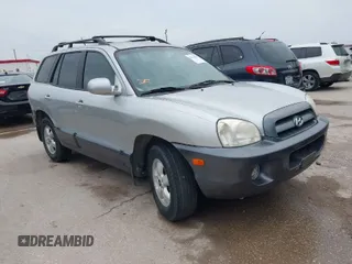 2006 Hyundai Santa Fe GLS with VIN KM8SC13D36U049405, listed as a IAAI auction lot 42074217 with 106,253 mi miles. Bid and sale history available at carsss.com. Image 1.