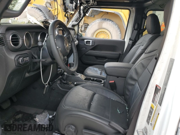 2022 Jeep Gladiator Overland with VIN 1C6HJTFG9NL163099, listed as a Copart auction lot 63332483 with Not provided miles and Non repairable. Bid and sale history available at DreamBid. Image 7.