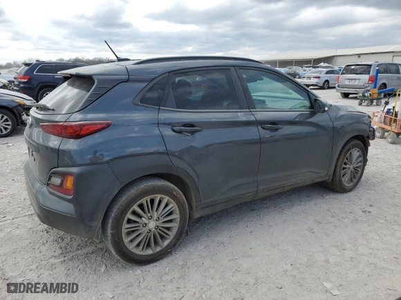 2019 Hyundai Kona SEL with VIN KM8K22AA5KU290488, listed as a Copart auction lot 47829085 with 117,618 mi miles and Salvage Title. Bid and sale history available at carsss.com. Image 3.