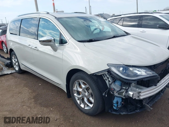 2017 Chrysler Pacifica Limited with VIN 2C4RC1GG6HR592464, listed as a IAAI auction lot 41868991 with 84,071 mi miles and . Bid and sale history available at DreamBid. Image 1.
