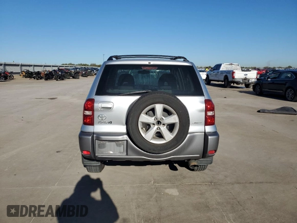 2005 Toyota RAV4 with VIN JTEHD20V256040501, listed as a Copart auction lot 80937134 with 0 mi miles and Clean Title. Bid and sale history available at carsss.com. Image 6.