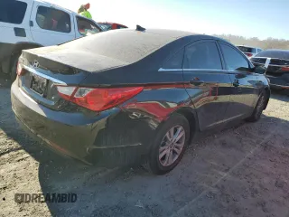 2013 Hyundai Sonata GLS with VIN 5NPEB4AC1DH790417, listed as a Copart auction lot 46342665 with 162,724 mi miles and Salvage Title. Bid and sale history available at carsss.com. Image 3.