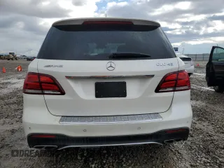 2018 Mercedes-Benz GLE 43 AMG with VIN 4JGDA6EB9JA996305, listed as a Copart auction lot 44538815 with 67,610 mi miles and Salvage Title. Bid and sale history available at DreamBid. Image 6.