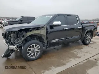 2022 Toyota Tundra 1794 Edition with VIN 5TFMA5DB1NX004452, listed as a Copart auction lot 43456365 with 37,191 mi miles and Salvage title. Bid and sale history available at DreamBid. Image 1.