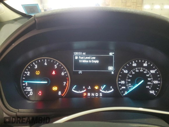 2019 Ford EcoSport SE with VIN MAJ6S3GL9KC264394, listed as a Copart auction lot 50879545 with 126,151 mi miles and Salvage Title. Bid and sale history available at carsss.com. Image 9.