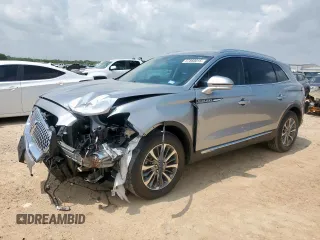 2021 Lincoln Nautilus Standard with VIN 2LMPJ6J97MBL10890, listed as a Copart auction lot 57860015 with 7,052 mi miles and Salvage title. Bid and sale history available at DreamBid. Image 1.