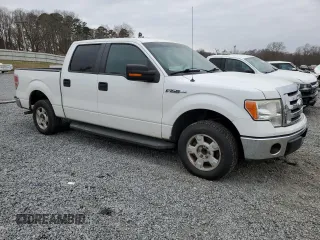 2012 Ford F-150 XL with VIN 1FTEW1CM5CFB28860, listed as a Copart auction lot 43848955 with 212,321 mi miles and Clean Title. Bid and sale history available at carsss.com. Image 4.