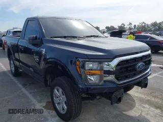 2023 Ford F-150 XL with VIN 1FTMF1C52PKG05729, listed as a IAAI auction lot 41685994 with 12,805 mi miles and . Bid and sale history available at carsss.com. Image 1.