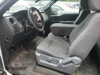 2013 Ford F-150 XL with VIN 1FTEX1EM0DFB88427, listed as a Copart auction lot 61206235 with 196,311 mi miles and Salvage title. Bid and sale history available at DreamBid. Image 7.
