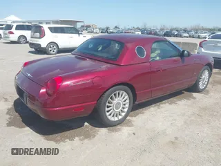2004 Ford Thunderbird Deluxe with VIN 1FAHP60A34Y110452, listed as a IAAI auction lot 41847184 with 121,161 mi miles. Bid and sale history available at carsss.com. Image 4.