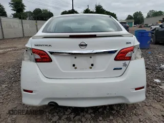 2014 Nissan Sentra SV with VIN 3N1AB7AP5EY325049, listed as a Copart auction lot 63759595 with 129,944 mi miles and Salvage title. Bid and sale history available at DreamBid. Image 6.