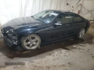 2016 BMW 4 Series 428i xDrive with VIN WBA3N9C57GK249059, listed as a Copart auction lot 54904945 with 76,864 mi miles and Clean title. Bid and sale history available at DreamBid. Image 1.