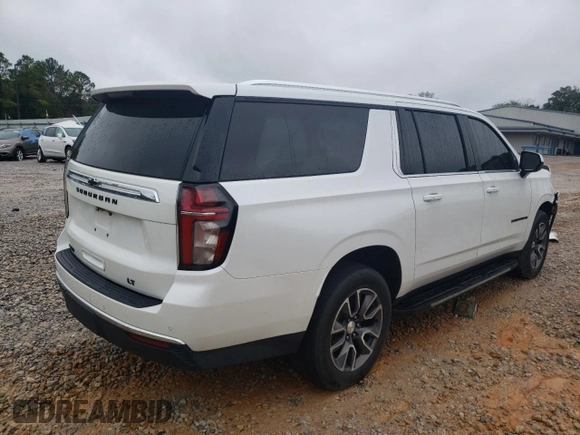 2021 Chevrolet Suburban with VIN 1GNSCCKT6MR473628, listed as a Copart auction lot 87695725 with 57,110 mi miles and Salvage title. Bid and sale history available at DreamBid. Image 3.
