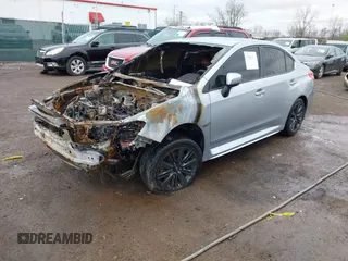 2020 Subaru WRX with VIN JF1VA1A61L9826244, listed as a IAAI auction lot 41901535 with 1 mi miles. Bid and sale history available at carsss.com. Image 2.