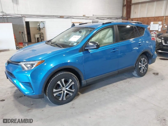 2017 Toyota RAV4 LE with VIN JTMBFREVXHJ156133, listed as a IAAI auction lot 41886714 with 115,127 mi miles. Bid and sale history available at carsss.com. Image 2.