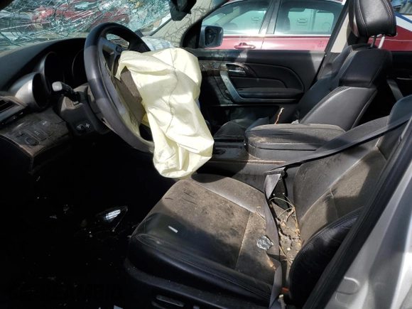 2013 Acura MDX with VIN 2HNYD2H24DH514485, listed as a Copart auction lot 84210464 with 0 mi miles and Salvage Title. Bid and sale history available at carsss.com. Image 7.