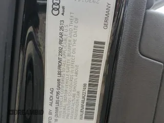 2018 Audi A4 Premium Plus z VIN WAUENAF48JA227498, wystawiony jako Copart lot #52557525 z przebiegiem Nie podano mil oraz Szkoda całkowita • Salvage title. Historia ofert i sprzedaży dostępna na DreamBid. Obrazek 13.