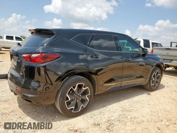 2020 Chevrolet Blazer RS z VIN 3GNKBERS5LS531235, wystawiony jako Copart lot #60864605 z przebiegiem 86 112 mil mil oraz Szkoda całkowita • Salvage title. Historia ofert i sprzedaży dostępna na DreamBid. Obrazek 3.