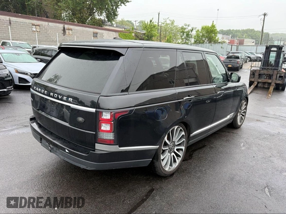 2014 Land Rover Range Rover Autobiography with VIN SALGV2EF3EA128509, listed as a IAAI auction lot 42265233 with 140,713 mi miles and . Bid and sale history available at DreamBid. Image 4.