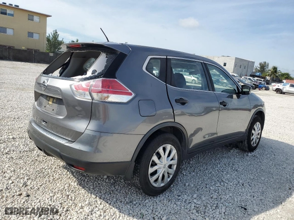 2016 Nissan Rogue SV with VIN JN8AT2MT5GW006433, listed as a Copart auction lot 46261705 with 63,453 mi miles and Salvage Title. Bid and sale history available at carsss.com. Image 3.
