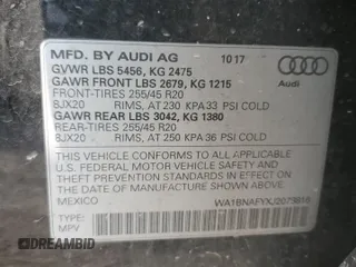 2018 Audi Q5 Premium Plus z VIN WA1BNAFYXJ2078816, wystawiony jako Copart lot #58469435 z przebiegiem 76 599 mil mil oraz Szkoda całkowita • Salvage title. Historia ofert i sprzedaży dostępna na DreamBid. Obrazek 13.