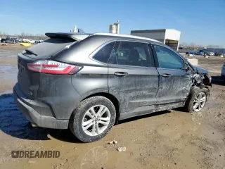 2019 Ford Edge SEL with VIN 2FMPK4J90KBC24380, listed as a Copart auction lot 46862135 with 67,905 mi miles and Salvage title. Bid and sale history available at DreamBid. Image 3.