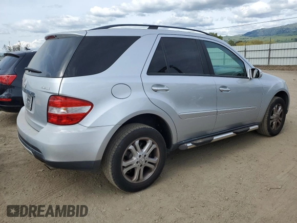 2006 Mercedes-Benz M 350 with VIN 4JGBB86EX6A130614, listed as a Copart auction lot 52069445 with 130,505 mi miles and Clean Title. Bid and sale history available at DreamBid. Image 3.